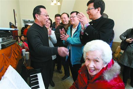 台北里长们客串一天上海居委主任